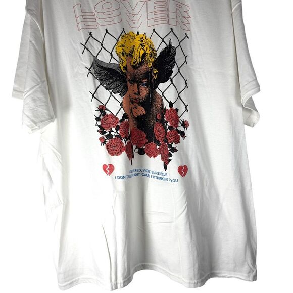 NWT NovaMen Lover Cherub T-shirt Men’s XXL | Streetwear Skater Urban Popular Emo - Picture 9 of 14